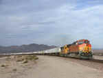BNSF Diesels in the Mojave Desert